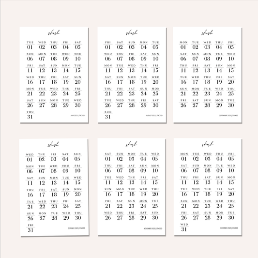 Stacked Dates | Bundles