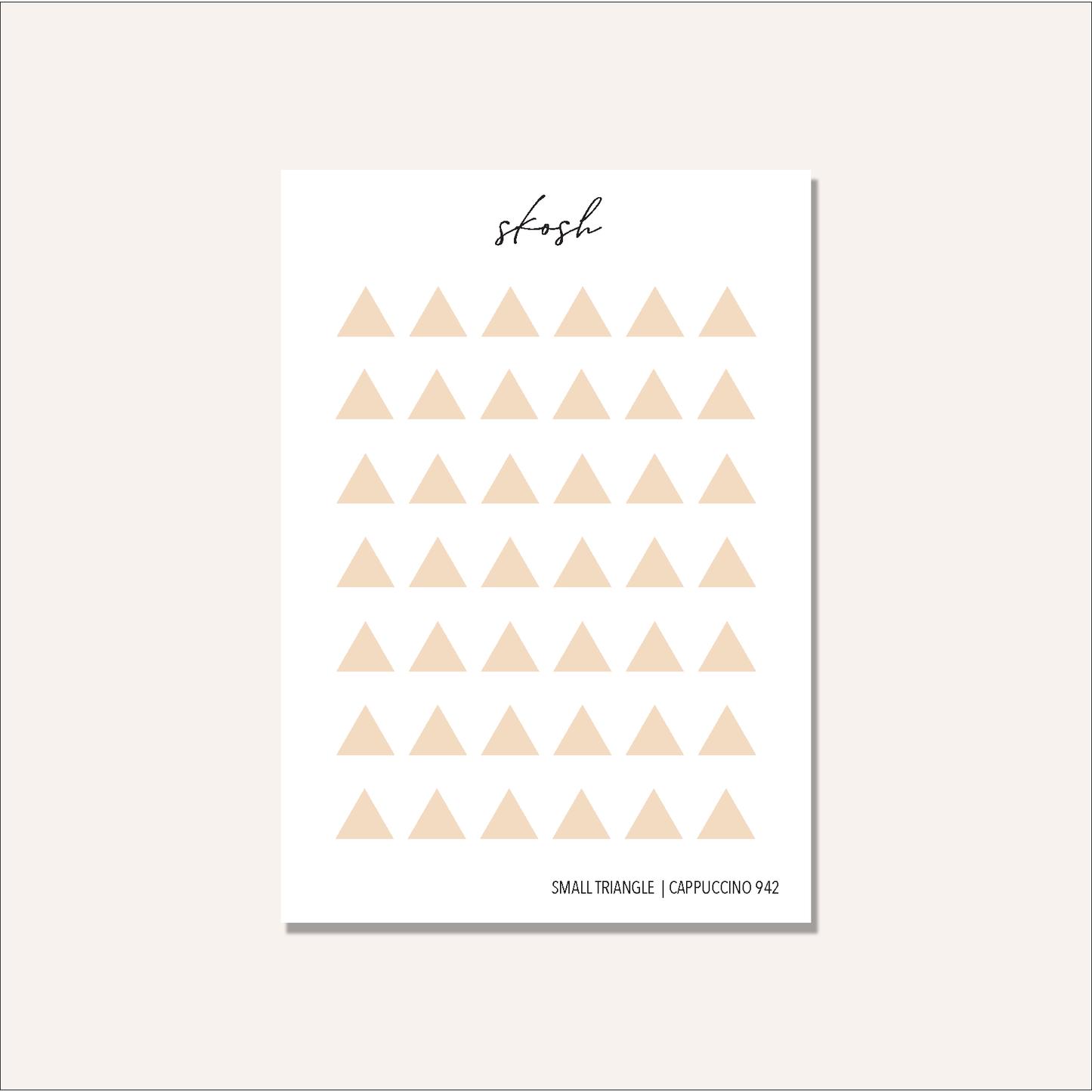 Tombow Small Triangle Stickers
