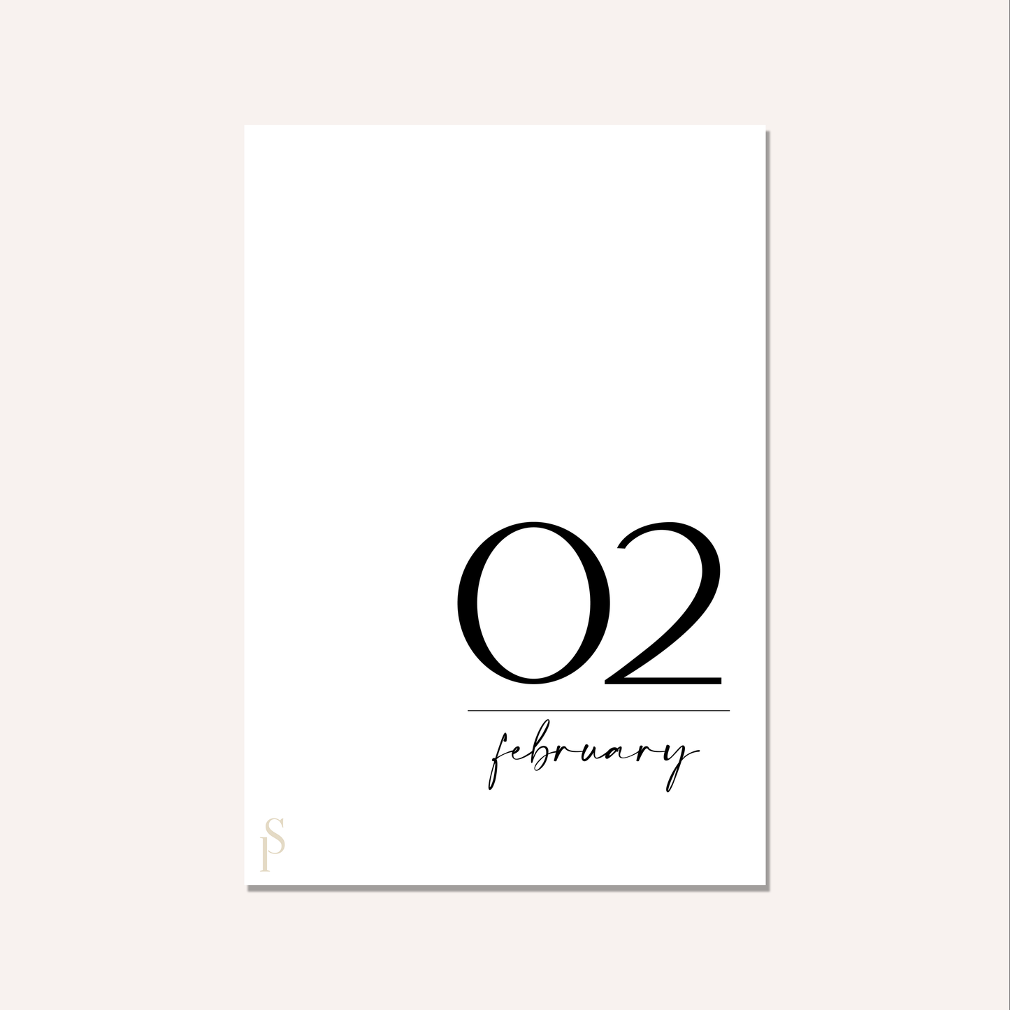 Minimal Number Monthly Dashboards