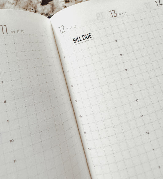 Bill Due Text Stickers