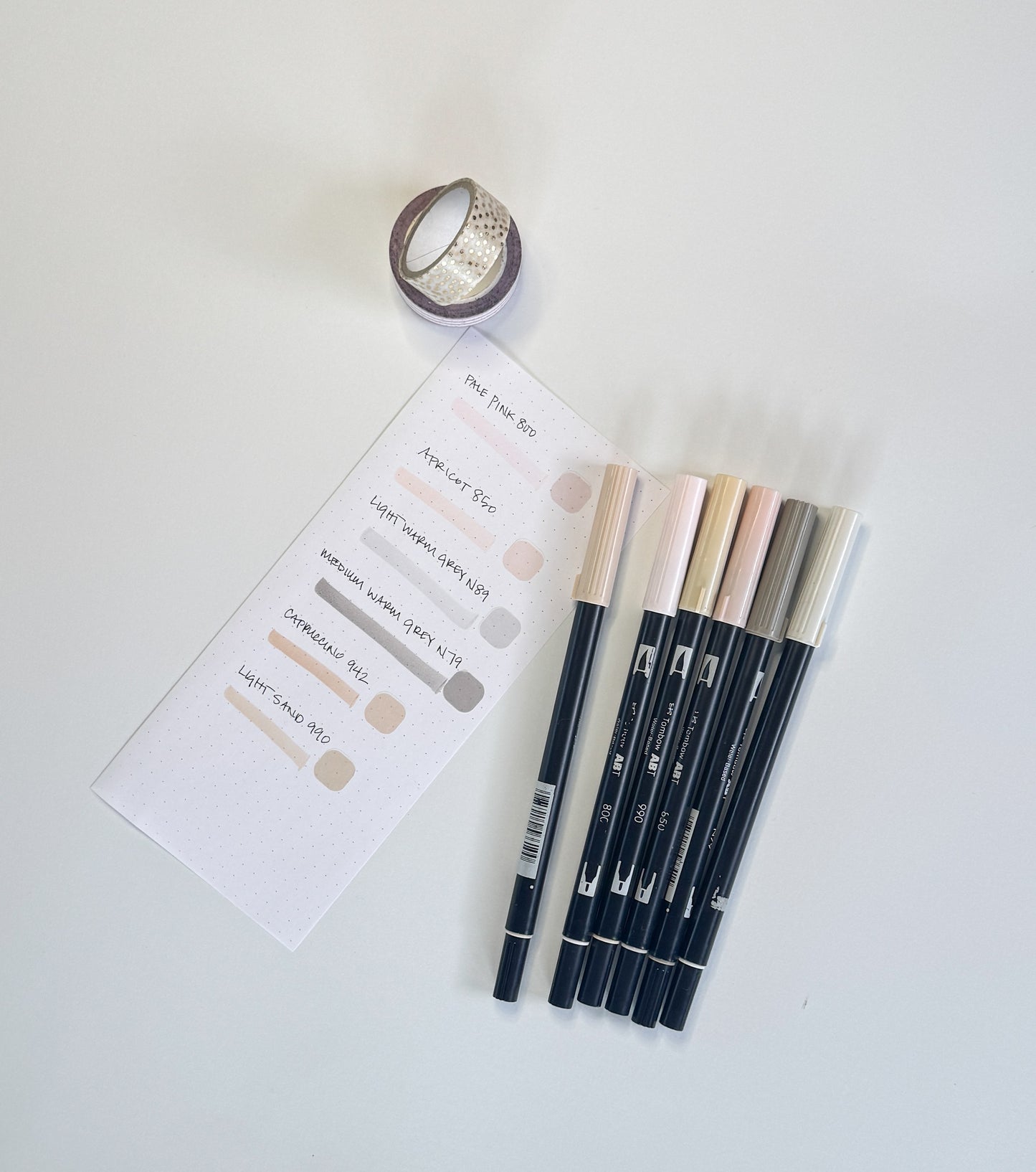 Tombow Rounded Square Stickers