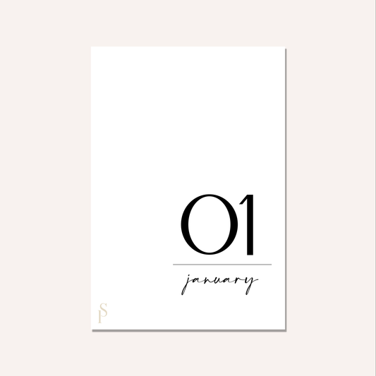 Minimal Number Monthly Dashboards