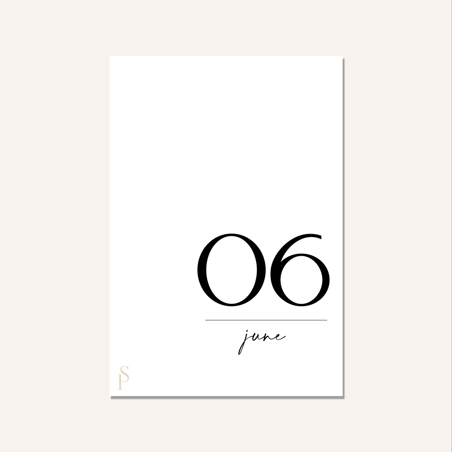 Minimal Number Monthly Dashboards