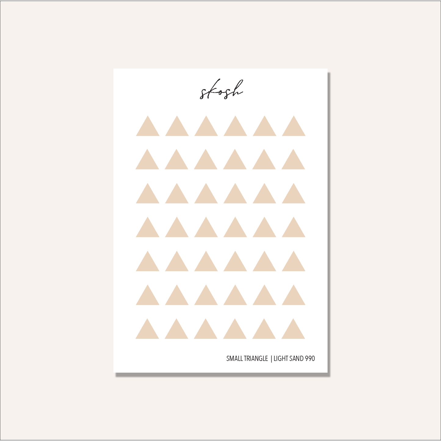 Tombow Small Triangle Stickers
