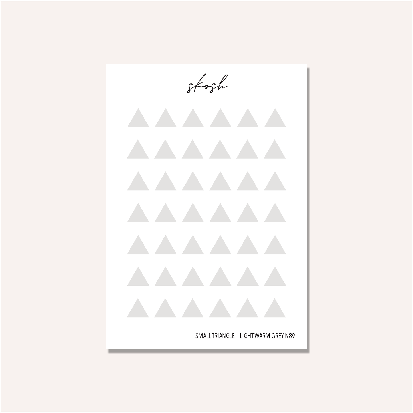 Tombow Small Triangle Stickers