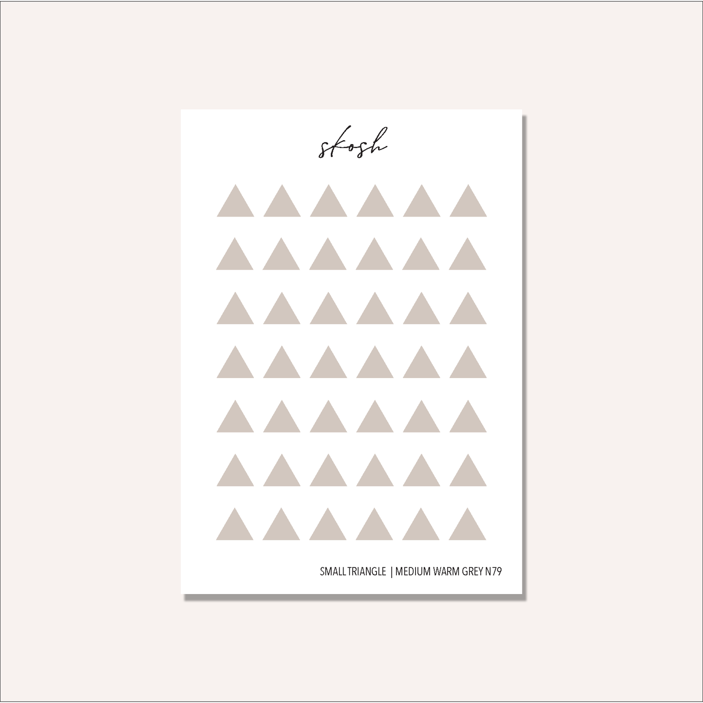 Tombow Small Triangle Stickers