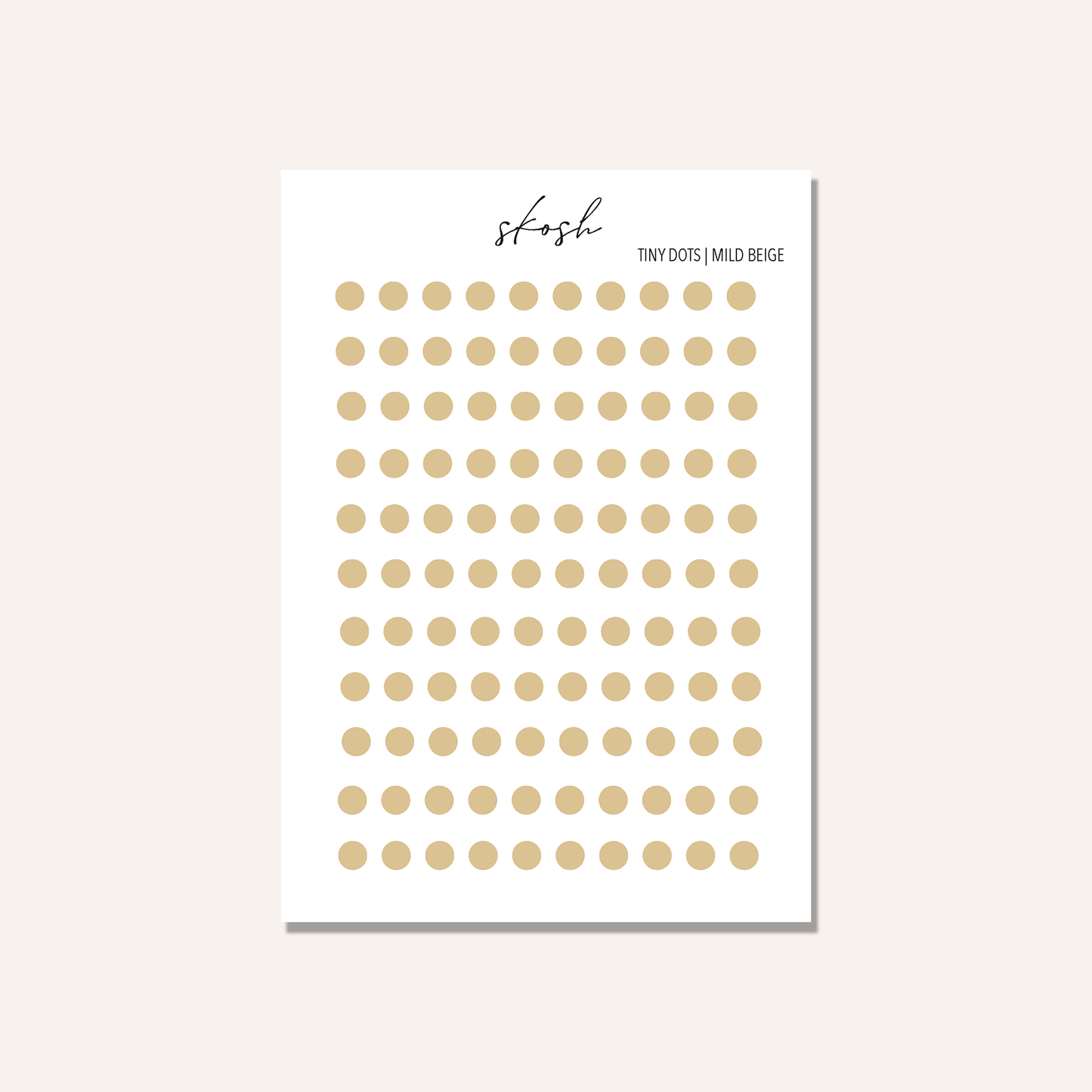 Mildliner Tiny Dot Stickers
