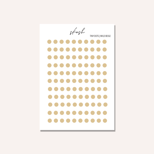 Mildliner Tiny Dot Stickers