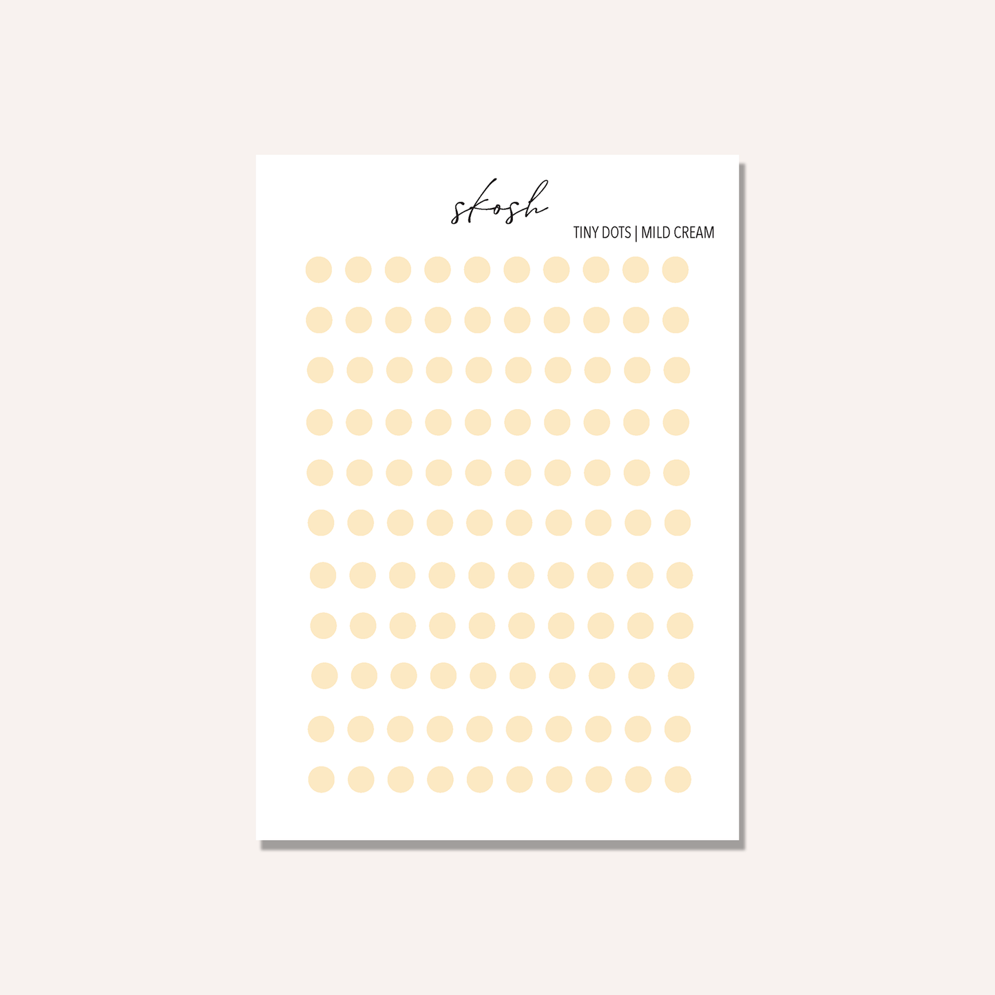 Mildliner Tiny Dot Stickers