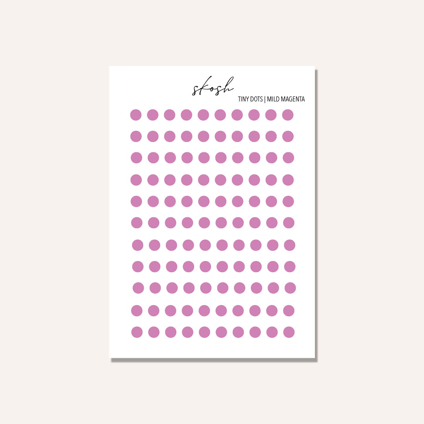 Mildliner Tiny Dot Stickers