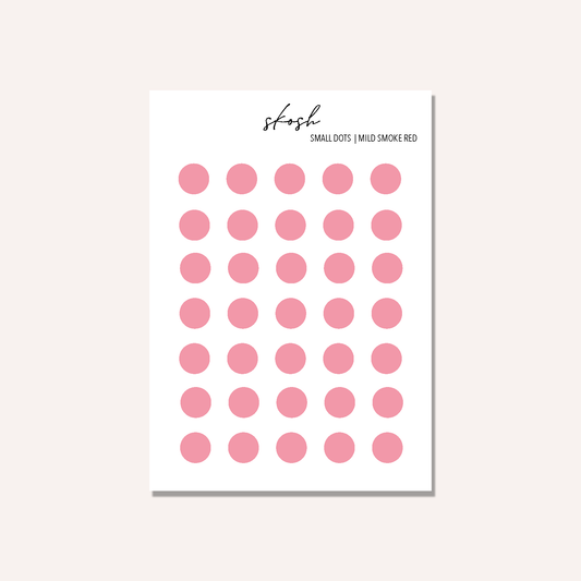 Mildliner Small Dot Stickers