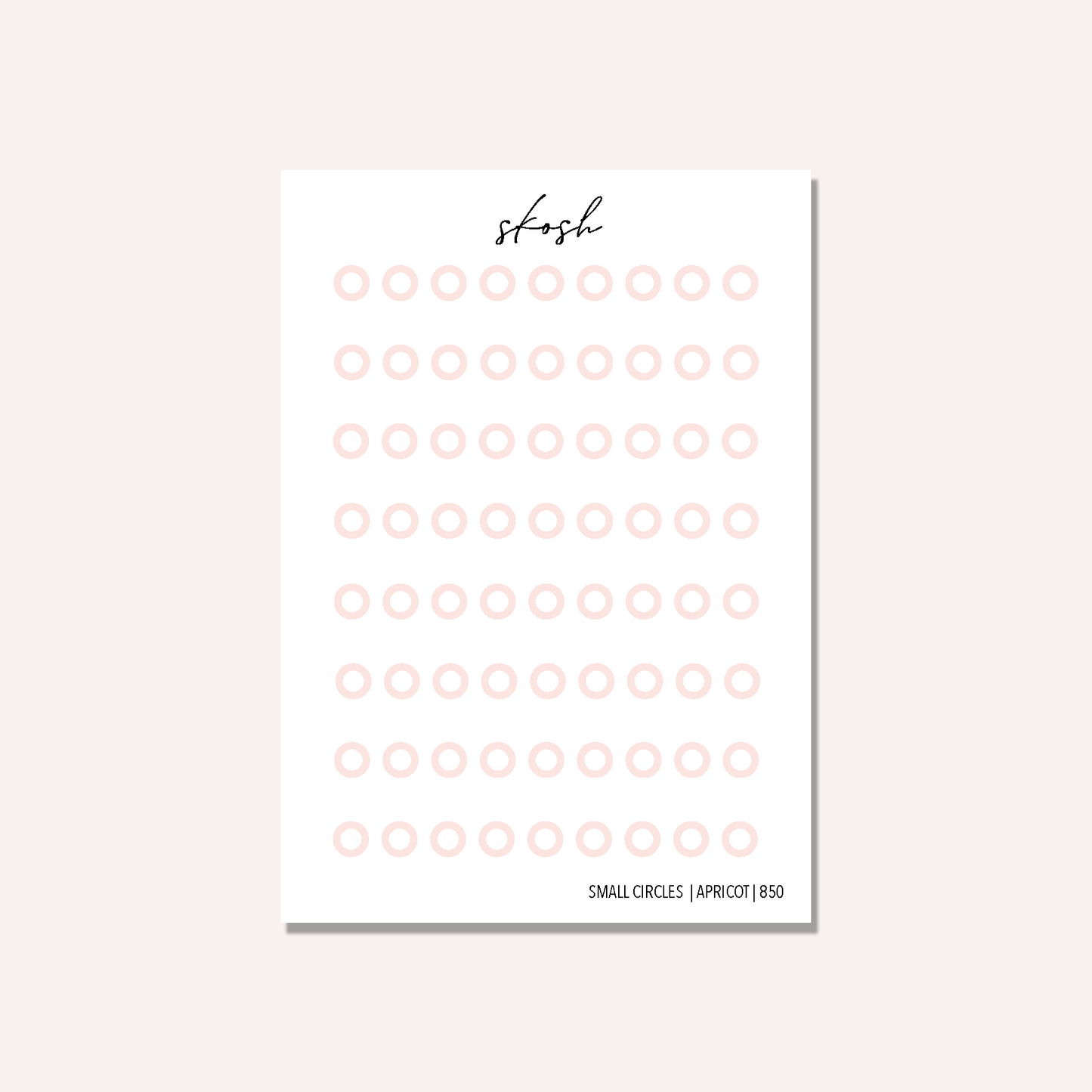 Small Ring Stickers