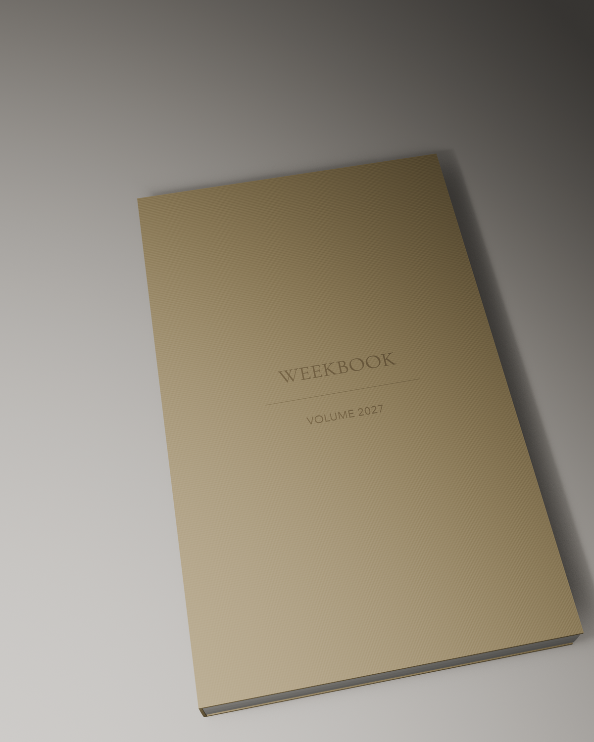 Weekbook • Volume 2027
