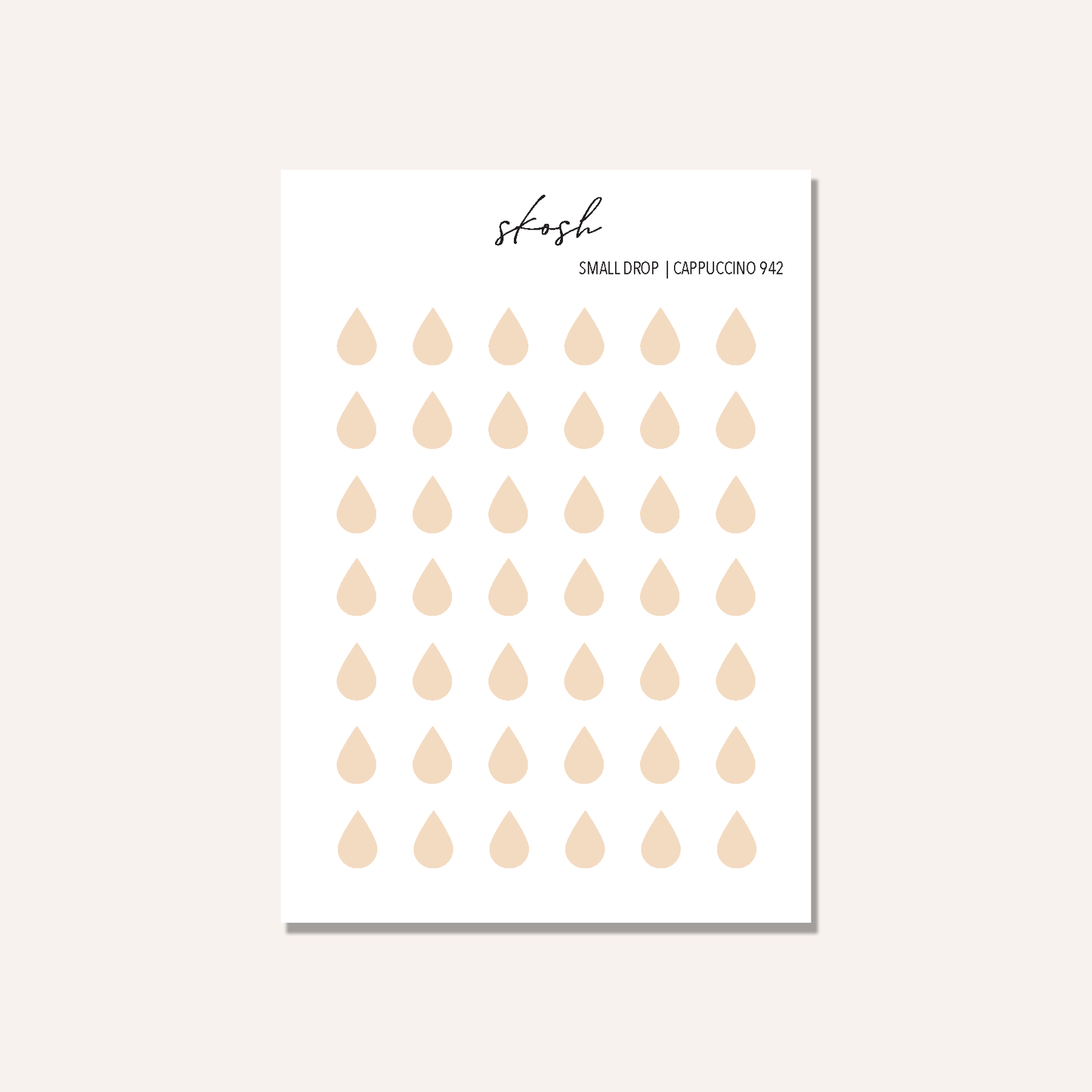 Tombow Small Teardrop Stickers