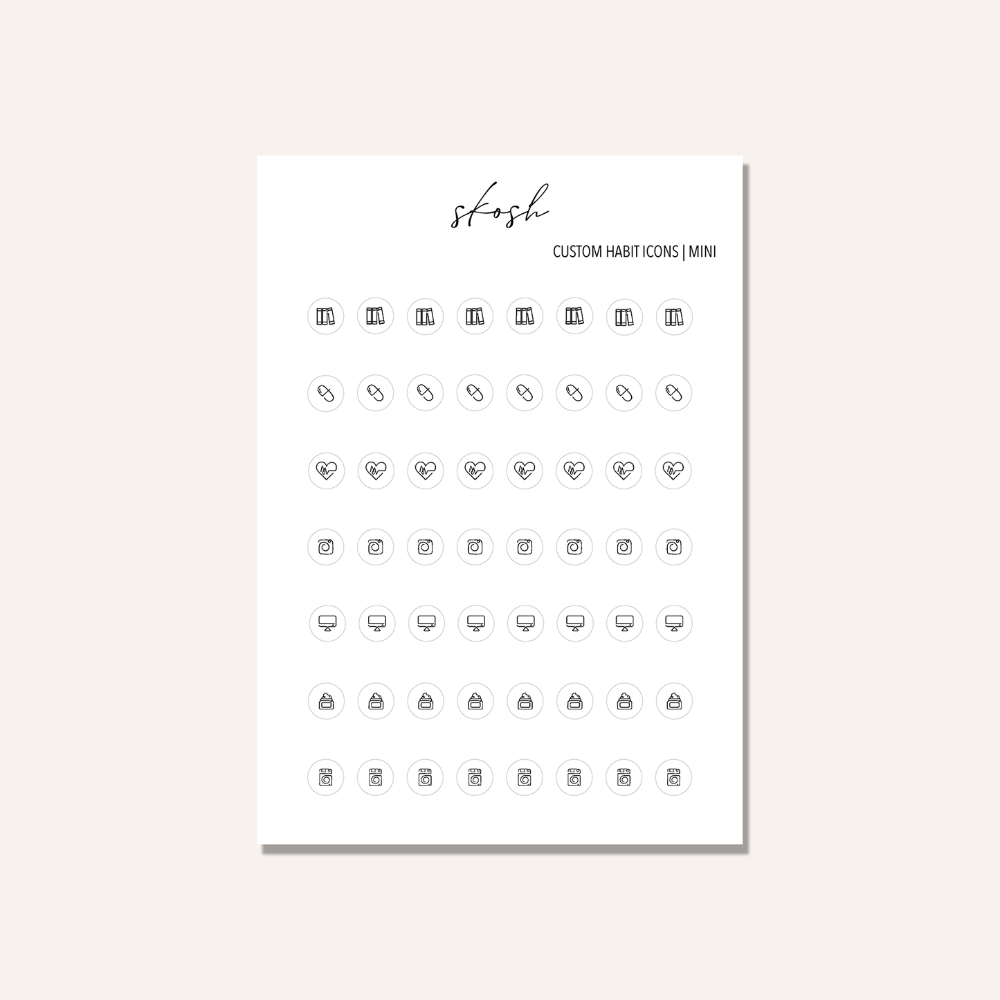 Custom Habit Icons