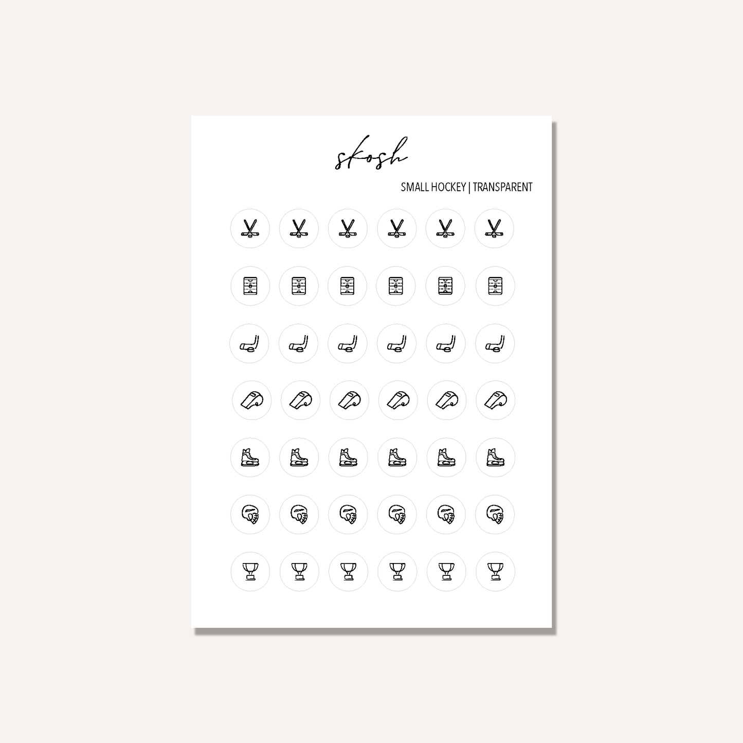 Sports Icon Stickers