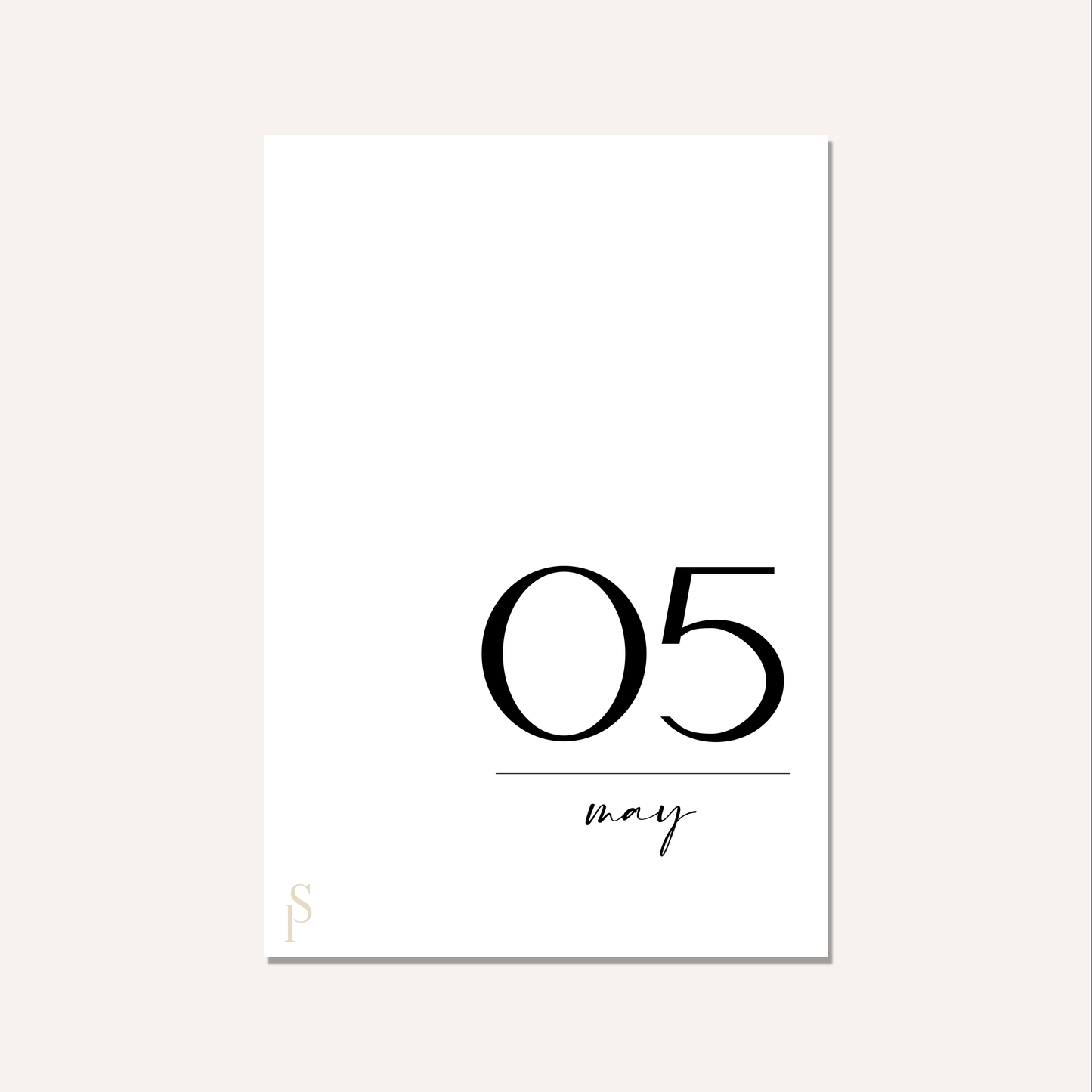 Minimal Number Monthly Dashboards