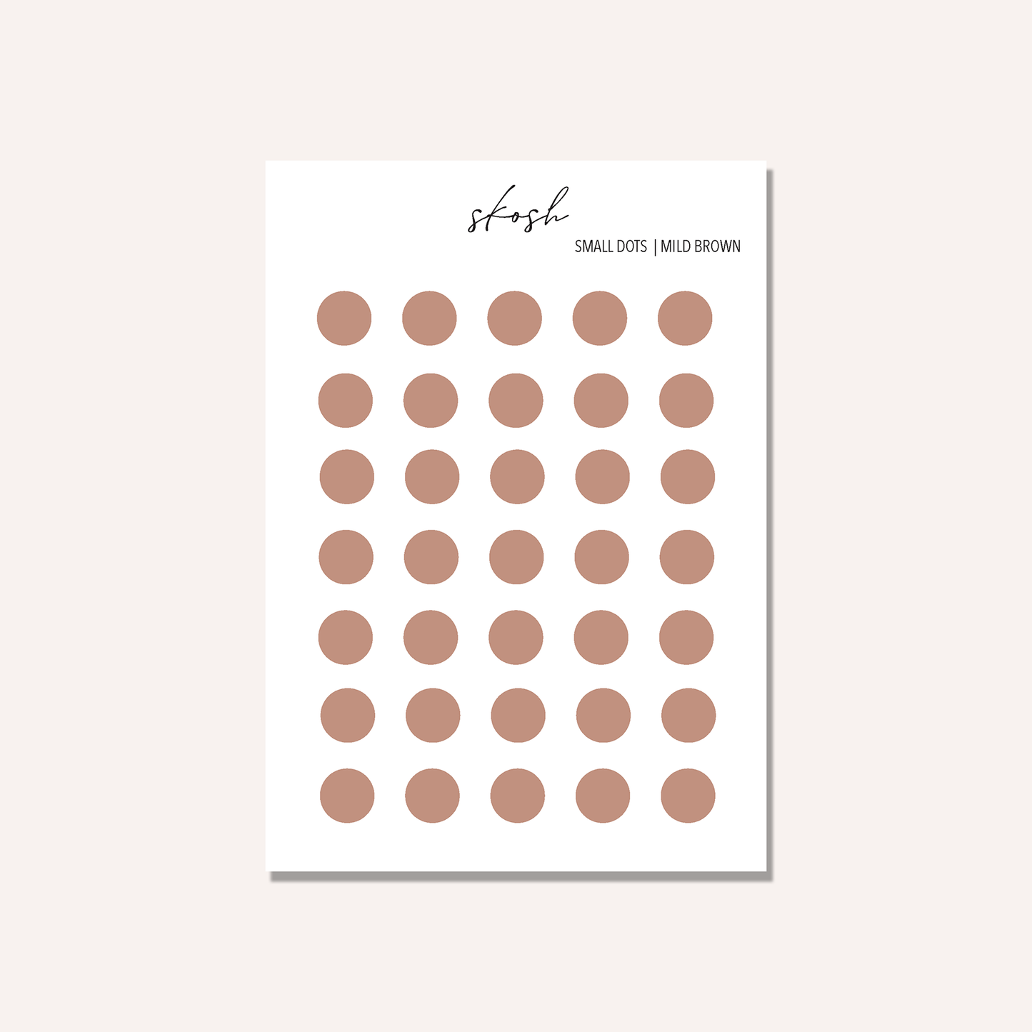Mildliner Small Dot Stickers