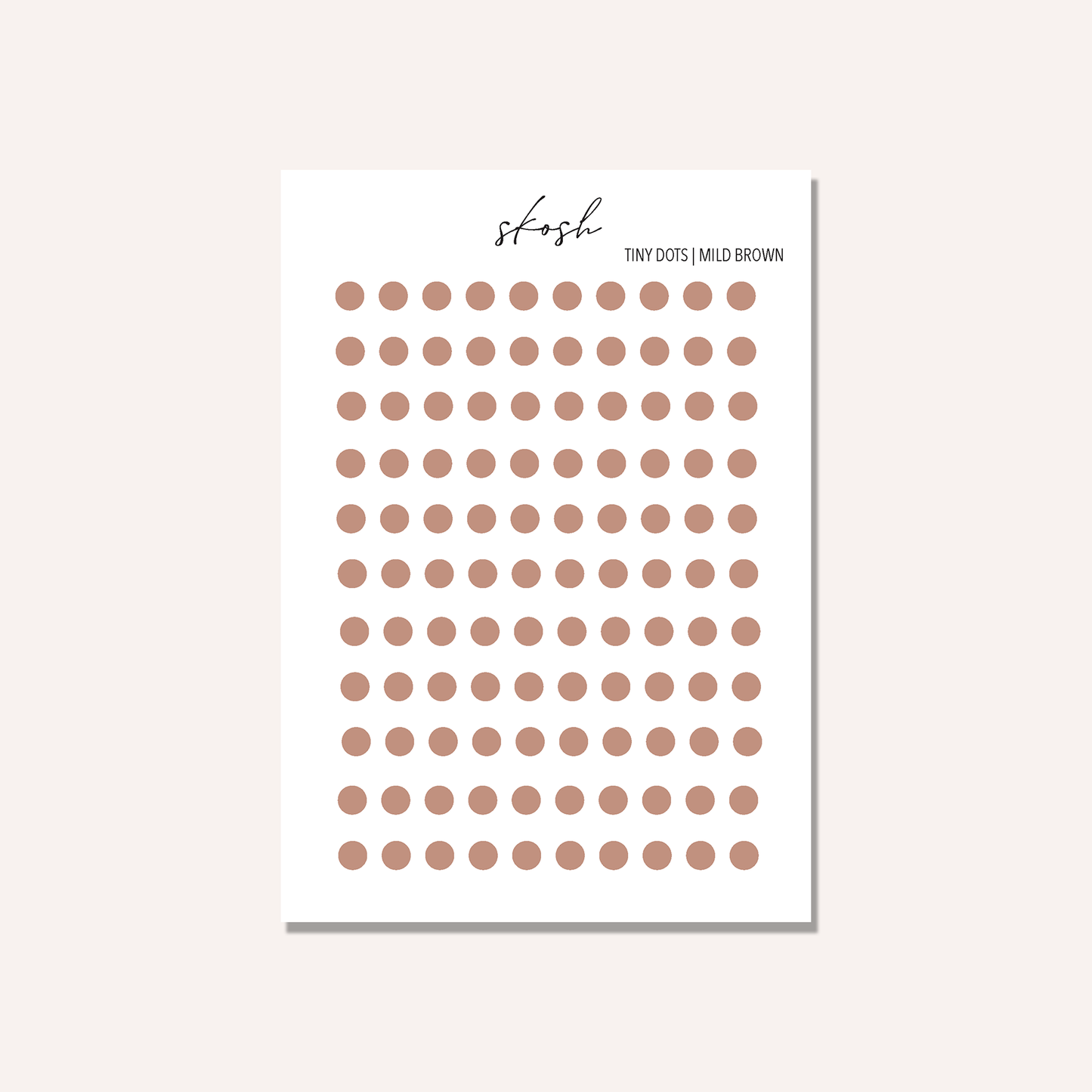 Mildliner Tiny Dot Stickers