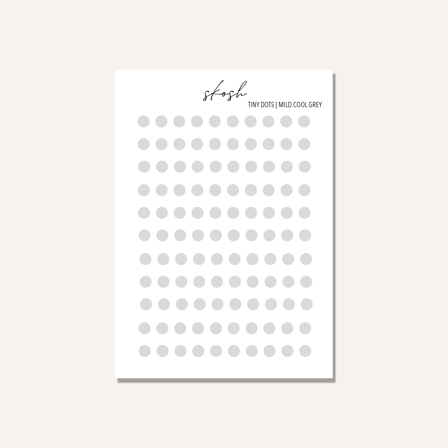 Mildliner Tiny Dot Stickers