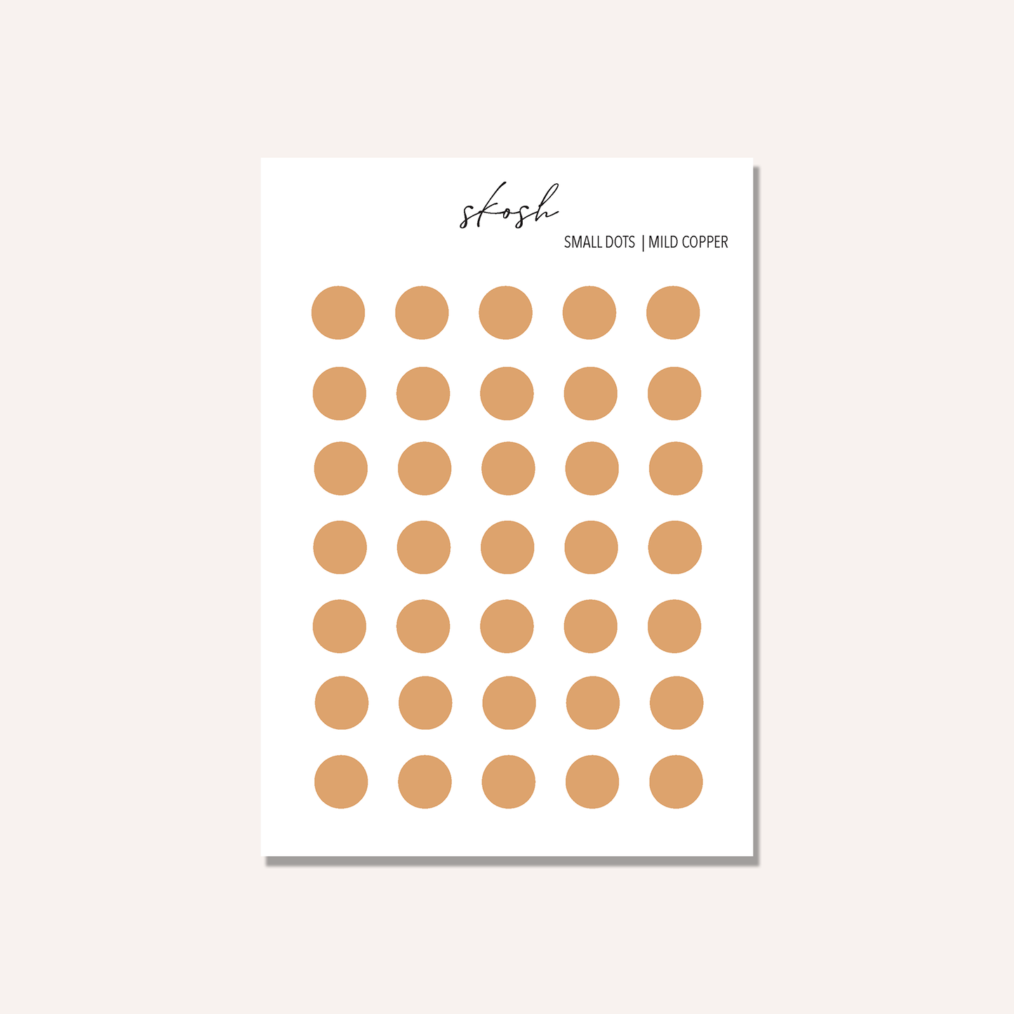 Mildliner Small Dot Stickers