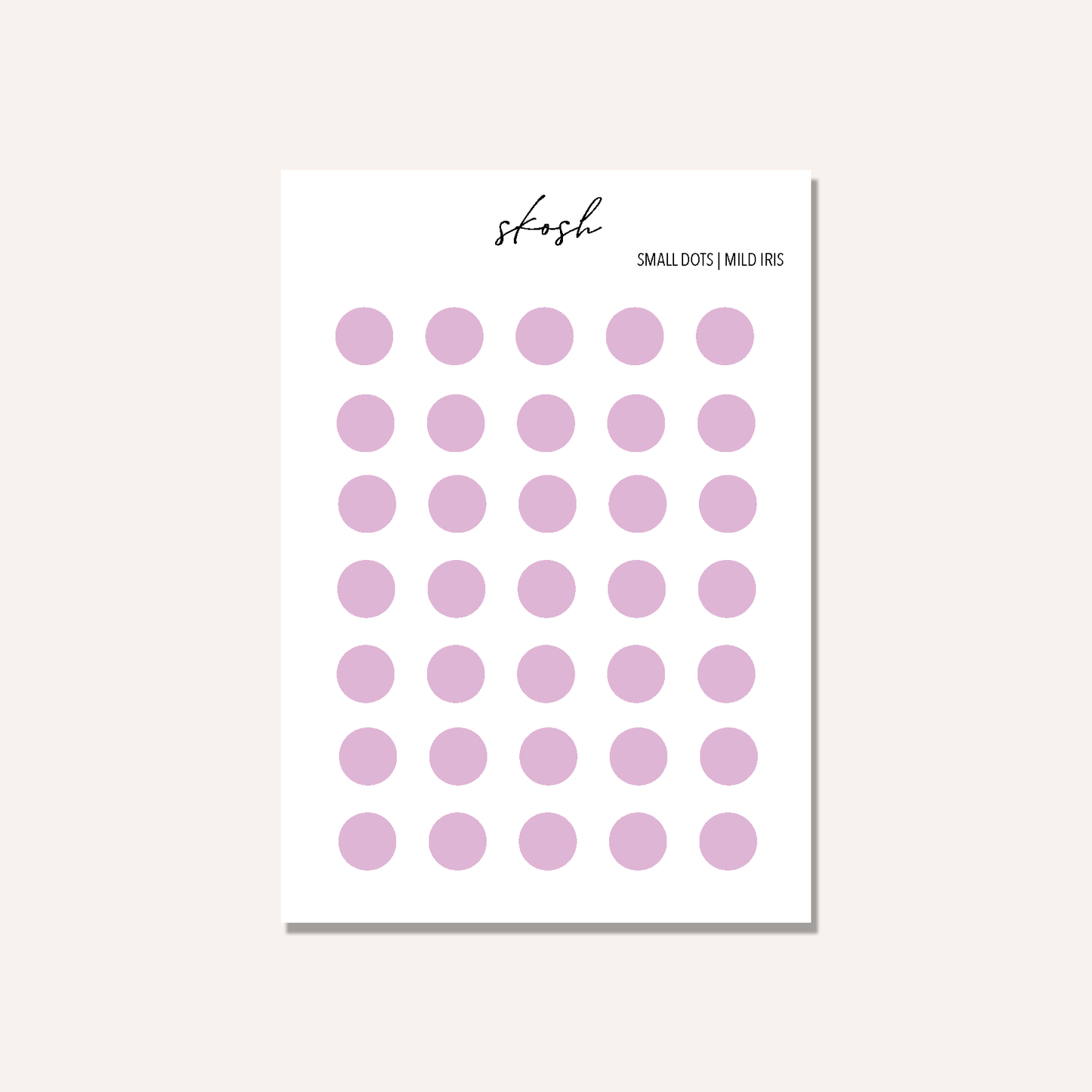 Mildliner Small Dot Stickers