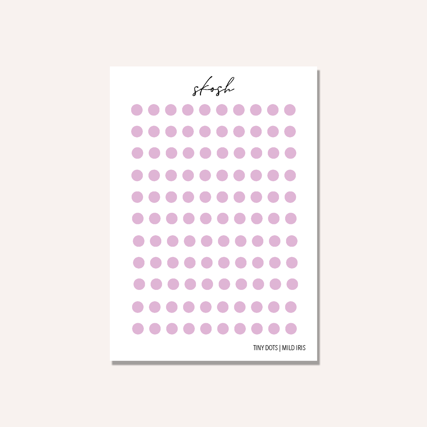 Mildliner Tiny Dot Stickers