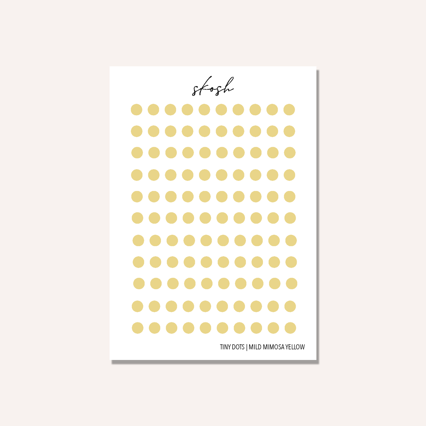 Mildliner Tiny Dot Stickers