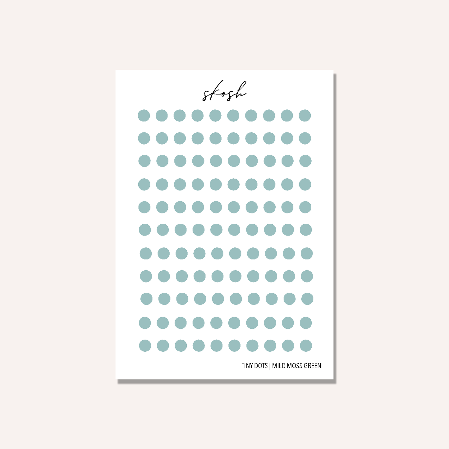Mildliner Tiny Dot Stickers