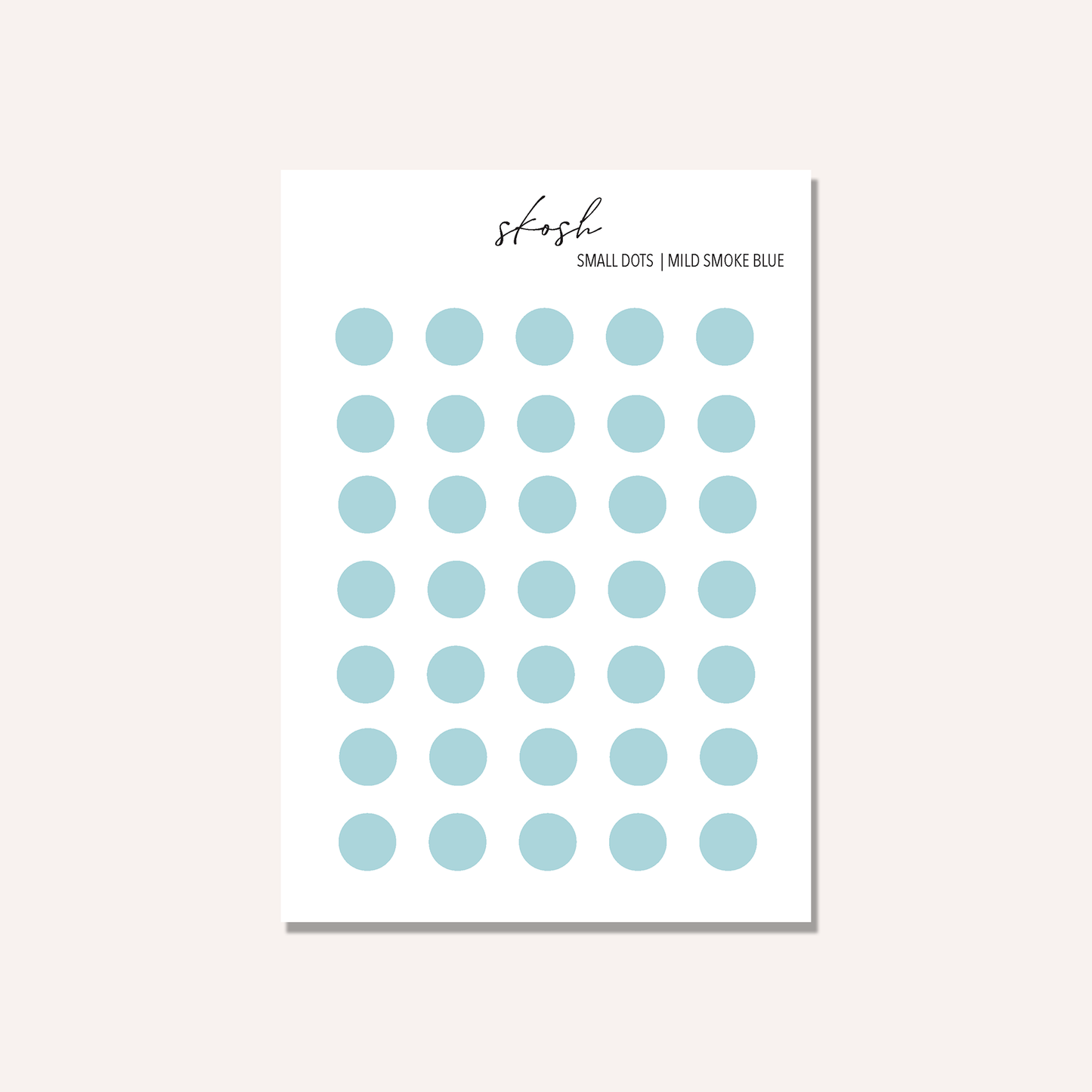 Mildliner Small Dot Stickers