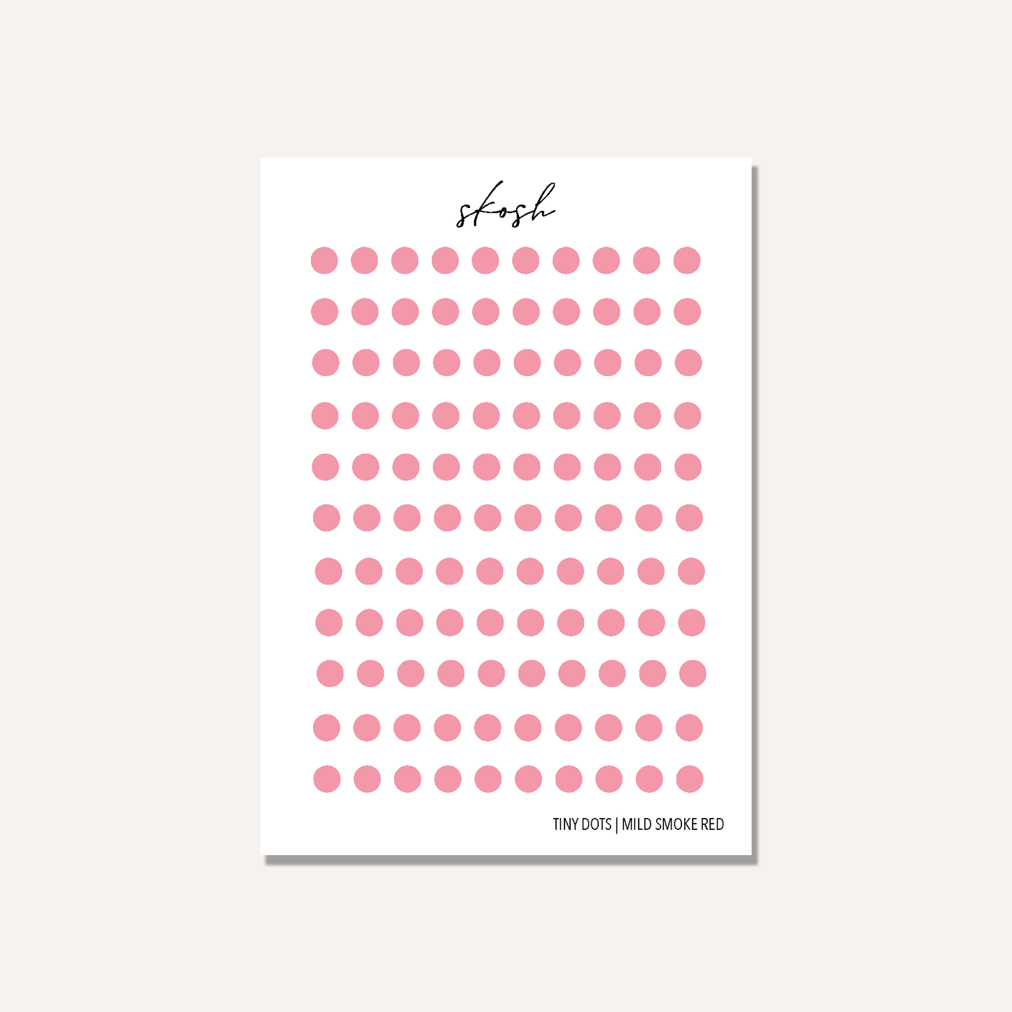 Mildliner Tiny Dot Stickers