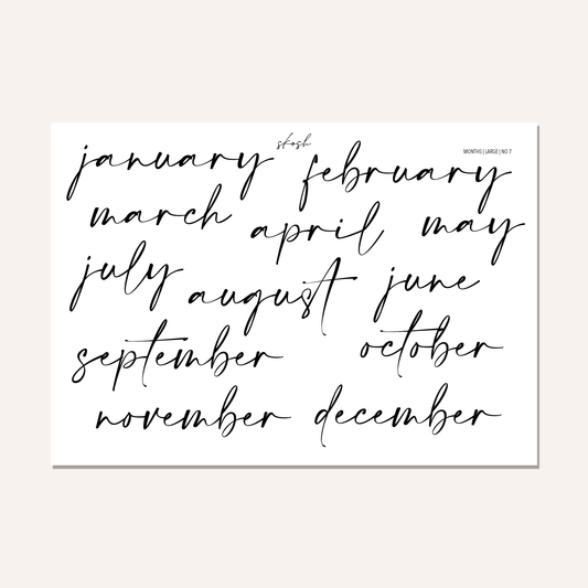 Large Months