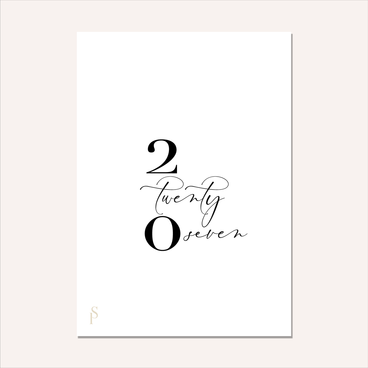 2027 Dashboard | Typography
