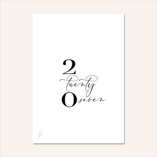 2027 Dashboard | Typography