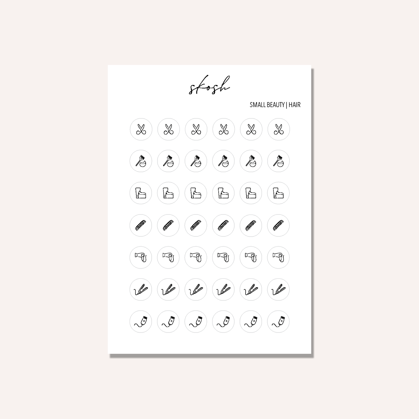 Beauty Icon Stickers