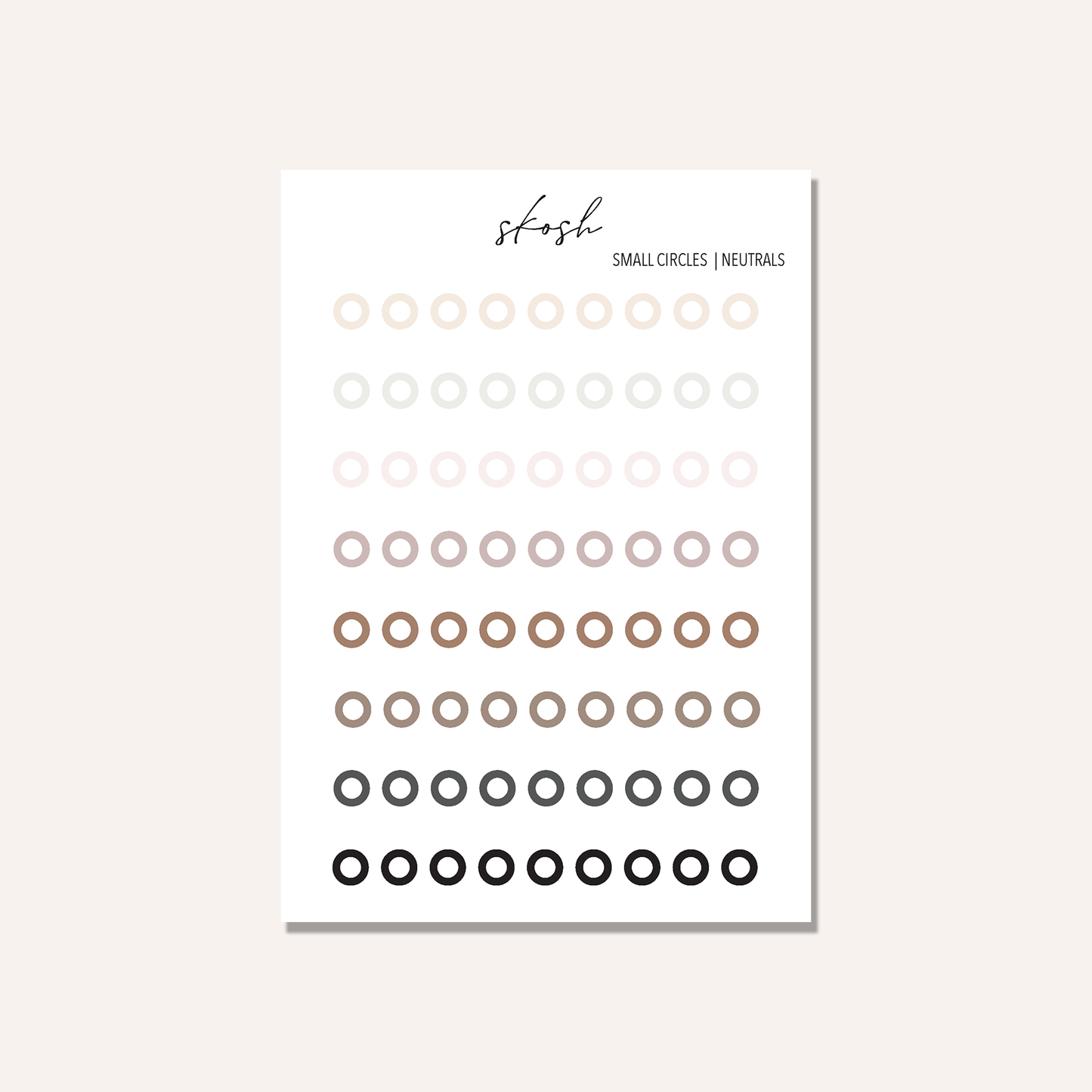 Small Ring Stickers