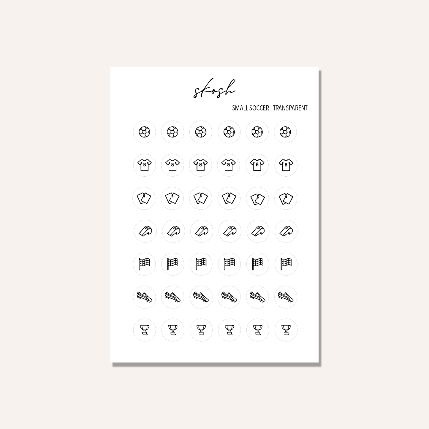 Sports Icon Stickers